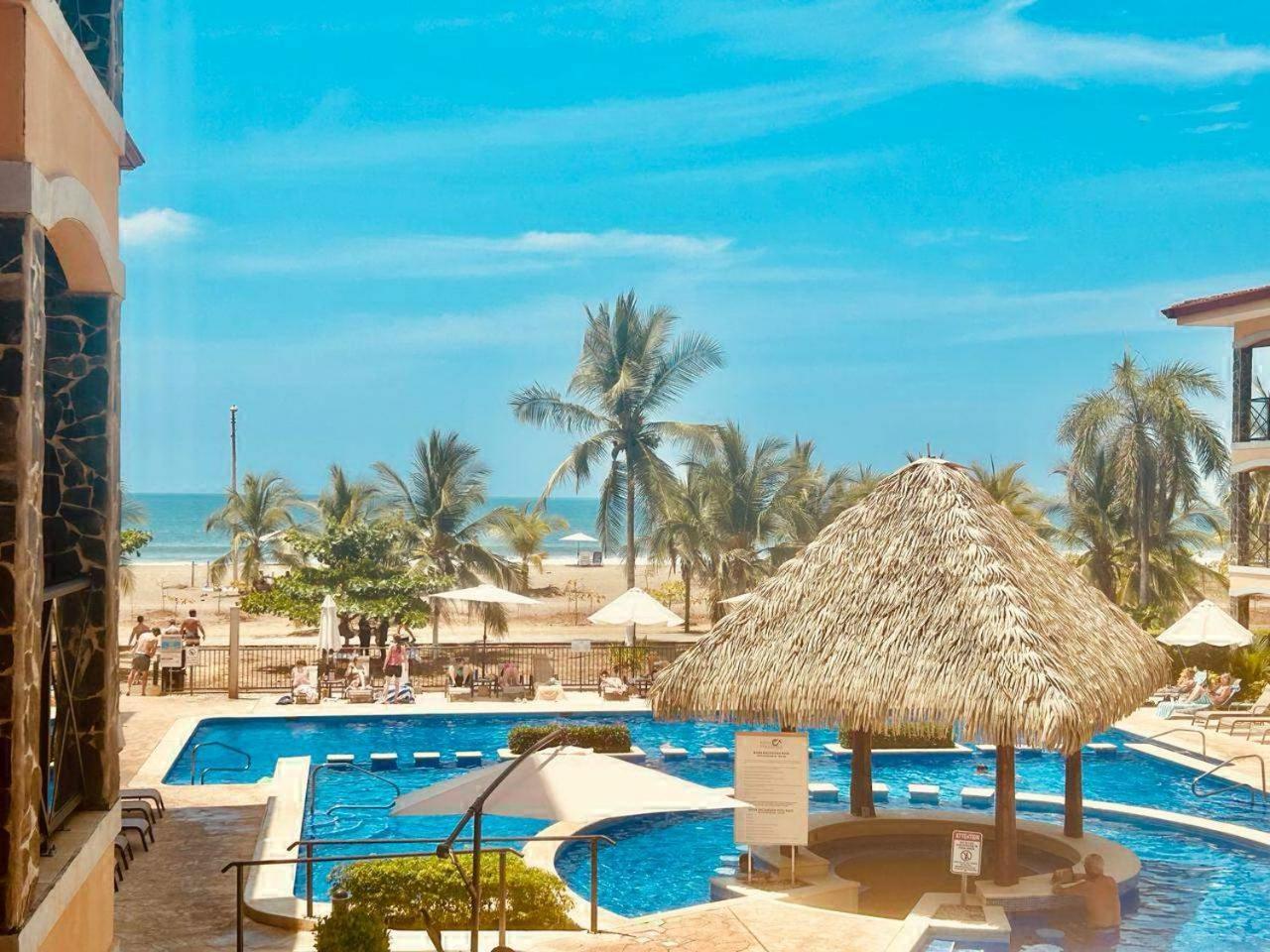 Apartamento De Lujo Las 3 Gotas Jaco, Frente Al Mar Con Vista A La Playa Buitenkant foto