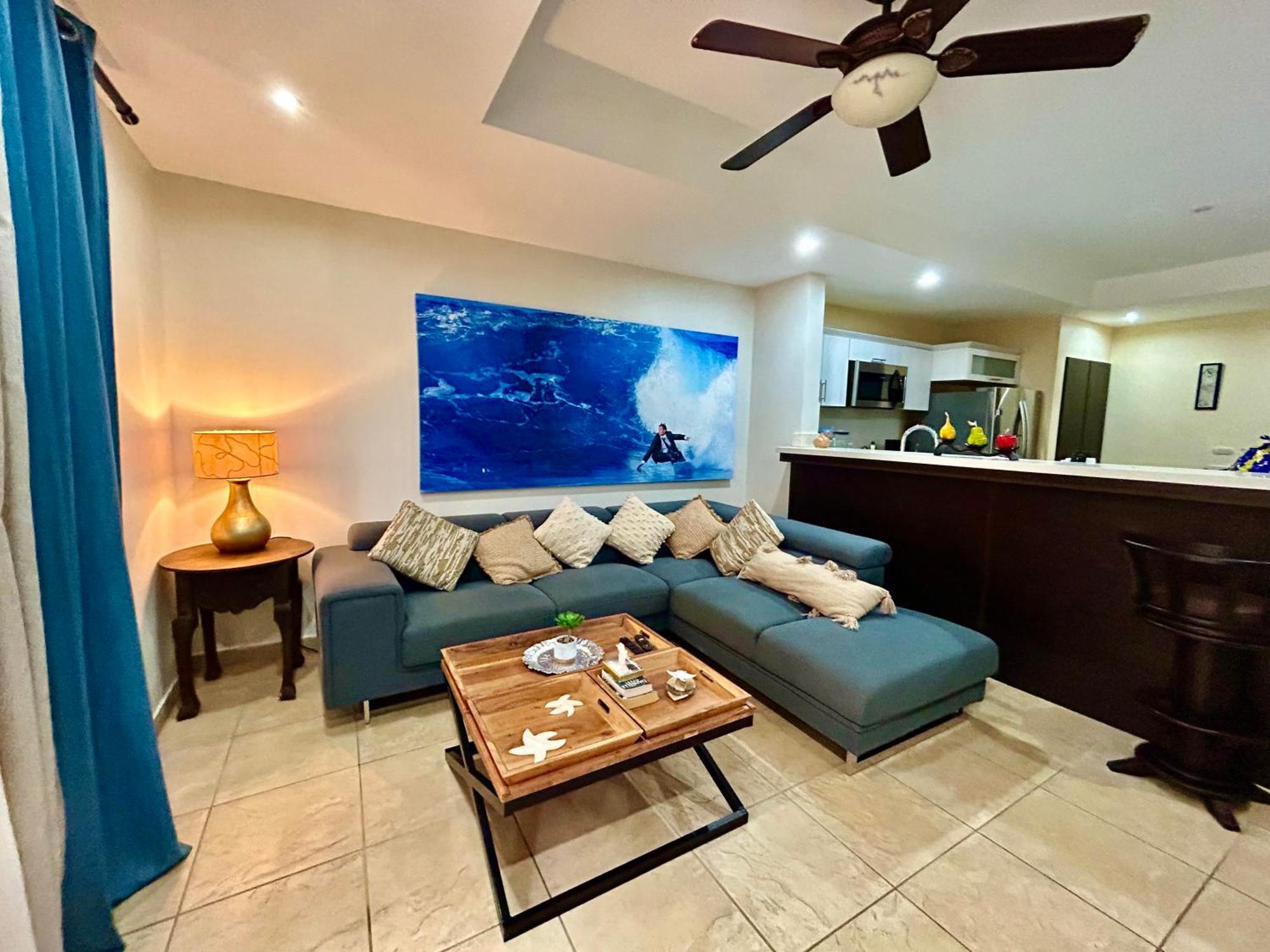 Apartamento De Lujo Las 3 Gotas Jaco, Frente Al Mar Con Vista A La Playa Buitenkant foto